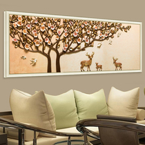 5d Diamond painting 2020 new cross stitch diamond embroidery full paste rich deer simple modern European living room