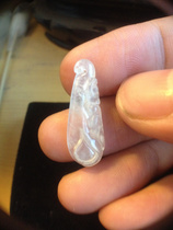 Natural Myanmar Muna jade A goods ice seed snowflake cotton eat tiger green beans lucky beans small sinker seed water good work fine