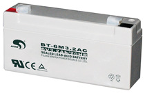 6V3 2AH battery 6V3AH God of War Huanyu four-wheel locator Battery 6v electronic weighing instrument battery