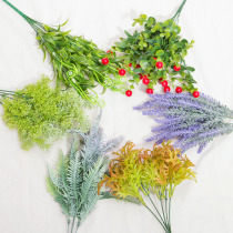 Simple creative simulation fake flower bouquet ornaments home decoration plastic flower arrangement floral arrangement floral decoration