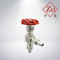 Factory direct stainless steel needle valve J24W-160P welding globe valve high pressure right angle external thread