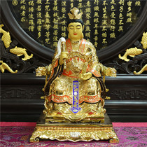 Taiwan Sheng Fan gilded pure copper Yaochi Golden Mother Statue home is dedicated to the Queen Mother Niangniang statue bronze statue ornament