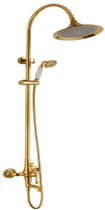 Guangdong Bathroom Bathroom Shower shower gold all-copper lifting European-style water shower shower suit NL-2336
