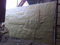 Shenzhen manufacturers sell sandstone relief glass fiber reinforced plastic landscape sculpture large plant relief