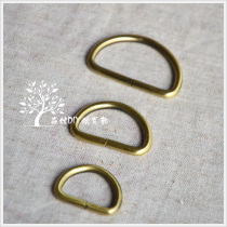 Forest sales) 2CM 2 5CM 3 2CM high-grade Qinggu sweep D buckle D word ring semicircular ring 100 bags