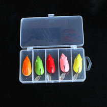 Pisces Lua Bait set 14 Cray frog mouse fresh water black fake bait black fish special kill single hook long shot bait