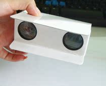 Simple Disposable Folding Toy Paper Telescope Childrens hand-held binoculars 6 9