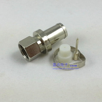 All copper 75-9 metric f-head cable-9 two-four shielded wire F-head cable TV splitter amplifier connector