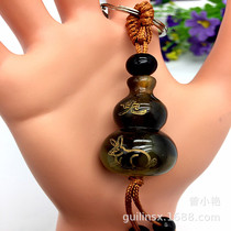 Resin imitation horn gourd gourd key chain accessories pendant twelve Zodiac keychain pendant hot sale