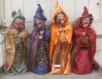 Temporary damage treatment Export Witch Halloween bar Coffee personality decoration Witch single price