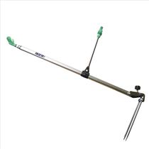 Wanghai fishing tackle 1 7 meters new triangular aluminum alloy plug to stent White gan jia Rod hanging rack