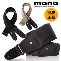 MONO GS-1 guitar strap electric wood folk guitar bass extended thick cotton nylon strap M80