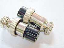 Argon arc welding Plasma 2-core aviation plug soldering iron handle connector iron connector 2-hole aviation connector female