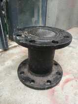 Double head flange short pipe DN100 fire hydrant plus executive short joint iron pipe with flange 150 double plate iron pipe