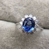 Natural 18k Gold Sapphire Ring cp130101
