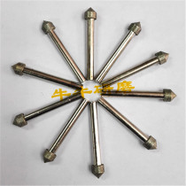 Diamond grinding head Diamond grinding head alloy grinding head Jade mold polishing handle 6mm 45 ° tip 10mm