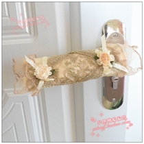 68 Bowen brand Kingdee high-grade European lace embroidery anti-cool door gloves decorative cover