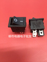 Zhongxun brand ship type switch power switch KCD1-104 small switch Black 4 pin 2 high quality