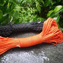 Reflective 7 Core Umbrella Rope 4mm Caliber Lifesaving Rope Suing Rope Outdoor Escape Rope Tent Rope