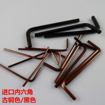 CNC tool tool bar accessories imported S2 purple Allen wrench L2L2 5L3L4L5 10 pieces