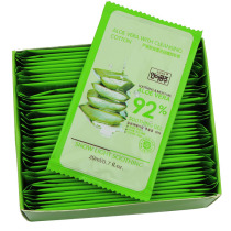 Old beekeeper Mermaid Princess aloe vera extract soothing makeup remover cotton 38 pieces individually packaged makeup remover wipes gentle and clean