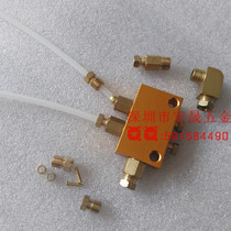 Nylon hose PA pipe machine tool lubricated hollow tubing metal aluminium pipe sealing mesoson clamping oil road copper connector