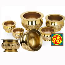 Fuji pure copper incense burner on one side of the treasure the other side of the gold Jade full Hall 5 inches to 12 inches optional