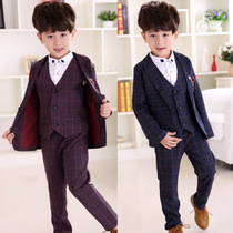 Childrens suit men three - piece autumn boy suit suit small suit fashion tide 2018 new Han edition