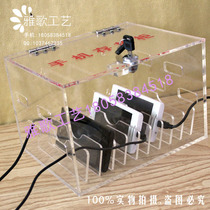 KTV mobile phone storage box Mobile phone storage cabinet Employee mobile phone storage box Acrylic mobile phone storage locker