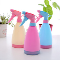 Candy color sprinkler water bottle watering bottle hand water plastic sprayer small watering can watering bottle 300ml
