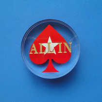 Acrylic HEARTS ALL IN LARGE village code