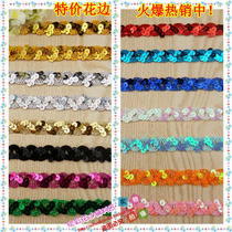 Clothing accessories Stage accessories 901 # sequin lace 1 5cm wide 9 9 yuan a board 1 board 12 meters or so