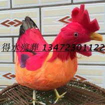 (Rooster leads the soul chicken)water funeral supplies wholesale cloth wreath factory direct sales