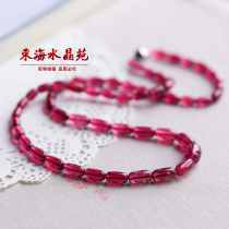 East China Sea Crystal Court Natural Red Bamboo Festival Necklace Collection Class Roland Red Bite necklace One figure