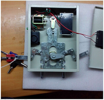 Electronic lock stroke security cabinet electronic code lock full set of stroke electronic lock mechanical part stroke modification