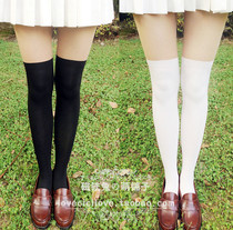 Winter and summer a variety of COSPLAY uniforms under the skin black pantyhose fake high socks field high socks