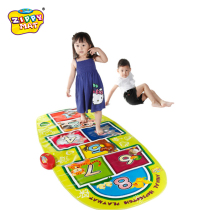 zippymat Video game blanket Childrens puzzle Hopscotch game blanket Outdoor indoor music Sports toy gift