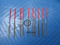 Shanghai Gong Brand Set 10 Plastic Handle Plastic Shank File 4*160*10