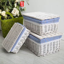 Promotion containing box covered rattan choreography box drawers clothes clothes storage compartment willow 100 nines box willow rattan