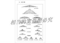 Shantai stone and GRC exterior wall decoration component node detail paper cad drawing