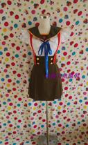 Cartoon Protagonist Costume) cosplay costumes set to study garden island straight tree beauty and school uniform womens clothing