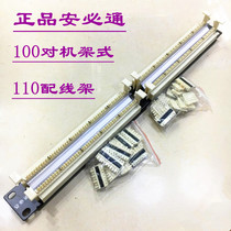 AMP110 distribution frame 100 to telephone distribution frame 110 telephone jumper Ampu 100 to voice distribution frame