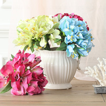 Appendactus tree-lily water fairy flower emulation florist home ornament silk flower fake flower Fancy Flower Decoration Flowers