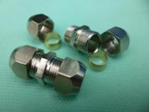 Copper pipe through card sleeve and other diameter direct card pipe joint pneumatic components 4 6 8 10 12 16 22 25