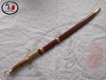 Yangs Tai Chi knife Stainless steel Tai chi knife Morning exercise knife Semi-hard Tai Chi knife Martial arts knife No blade Martial arts supplies