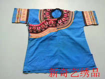 Old embroidery piece Miao handmade embroidery piece Minority hand embroidery Miao handmade old embroidery garment T1344