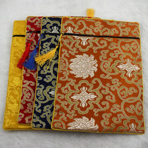 Scripture 24 * 34cm scripture packaging bag book collection embroidery brocade bag book packaging scripture storage bag