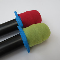 KTV microphone sleeve disposable microphone sleeve U-shaped wireless microphone sleeve sponge cover windshield anti-rolling ring
