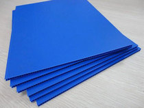 50cm square 5mm thick blue plastic hollow board DIY manual standard size 500 * 500mm new material
