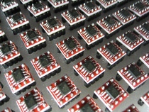 OPA627AU patch to direct insertion lead-free silver-tin soldering OPA627AP